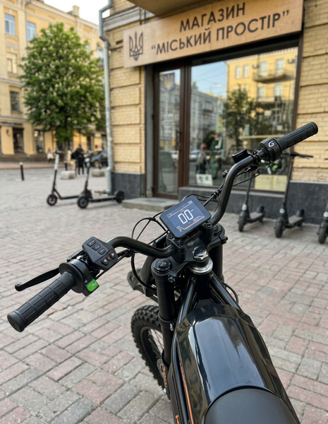 New Электрический Off-Road велосипед KUGOO Wish 02 Pro 2026 2500W 60V 27Ah Black &mdash; мощный внедорожный электровелосипед с колесами 19"/17", гидравлической подвеской и Li-Ion аккумулятором Wish-02 фото