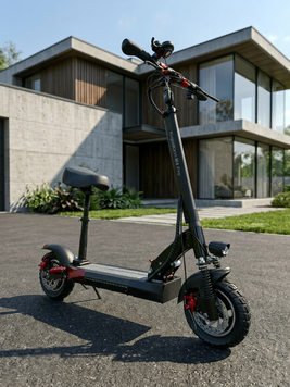 Электросамокат Kugoo Kirin M4 Pro (1200 Вт, 48 В, 16 Ач) с сиденьем k-m4k фото
