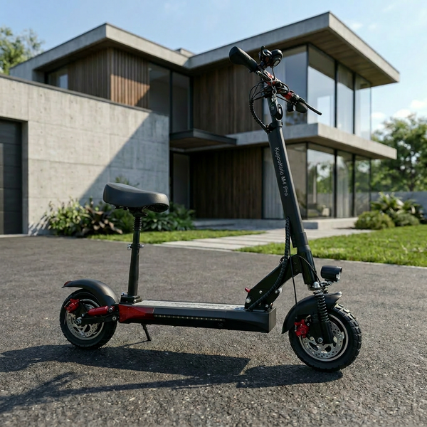 Електросамокат Kugoo Kirin M4 Pro (1200Вт, 48v 16Ah) з сидінням k-m4k фото