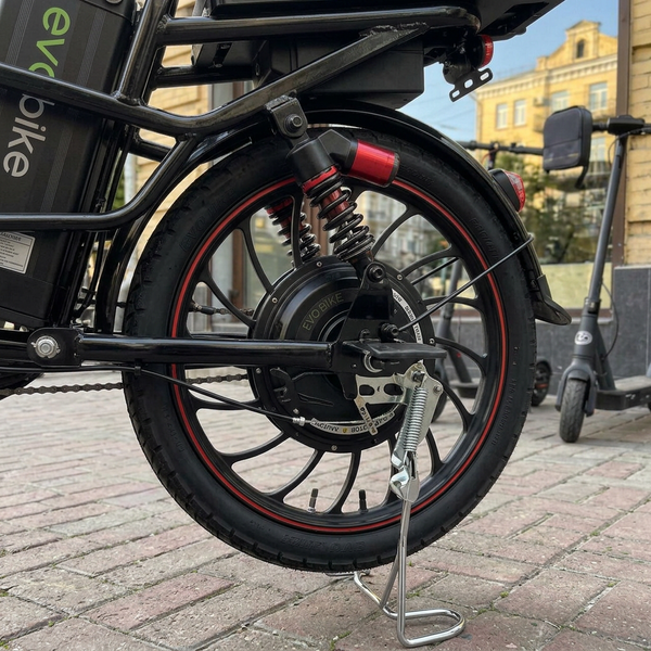 Электровелосипед EVOBIKE X-City U20 Pro 20" 800W 18Ah 48W двойная амортизация с раскладным сиденьем-багажником X-City фото