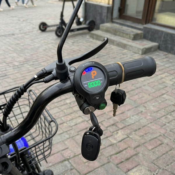 Электровелосипед EVOBIKE X-City U20 Pro 20" 800W 18Ah 48W двойная амортизация с раскладным сиденьем-багажником X-City фото