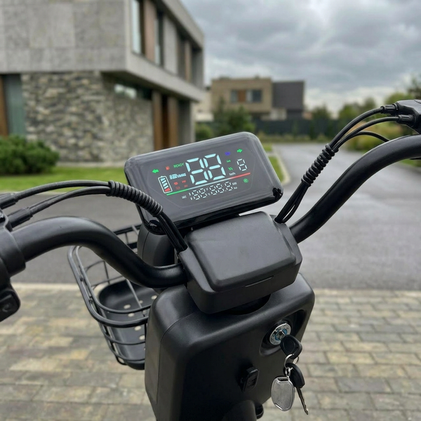 Новинка! 2026 Год EVOBIKE NOVA ATLAS 20Ah 600Вт 48W &mdash; стильный серый электровелосипед ATLAS7 фото