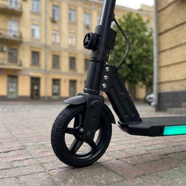 Электросамокат Детский 2026 GIANT Kids ES3 Max + Bluetooth колонка (музыка) Черный G-KES2B фото