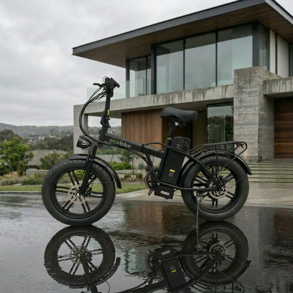 Електровелосипед Фетбайк ECOBIKE Storm V8 15Ah 1000W Black Eco-V8 фото