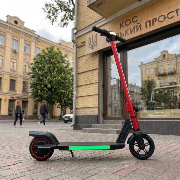 Електросамокат Дитячий 2026 GIANT Kids ES3 Max + Bluetooth колонка (музика) Червоний G-KES2R фото
