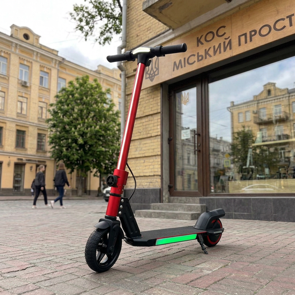 Електросамокат Дитячий 2026 GIANT Kids ES3 Max + Bluetooth колонка (музика) Червоний G-KES2R фото