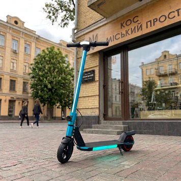 Електросамокат Дитячий 2026 GIANT Kids ES3 Max + Bluetooth колонка (музика) Блакитний G-KES2Bl фото