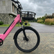 EVOBIKE Vivo N1 2026 &mdash; городской электровелосипед 600W, батарея 48V 13Ah, 26", LED-дисплей, корзина, розовый N4 фото 3