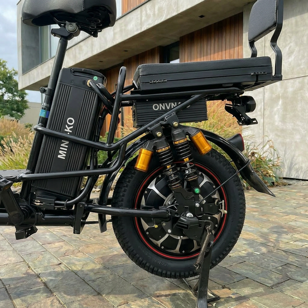 Электровелосипед MINAKO Monster PRO 1200W 60V 26Ah Черный 2026 Год 26JKU123 фото
