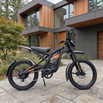 Электробайк OUXI GT2000 2500W 48V 30Ah Orange &mdash; Усиленная Рама, NFC-Доступ OUX фото