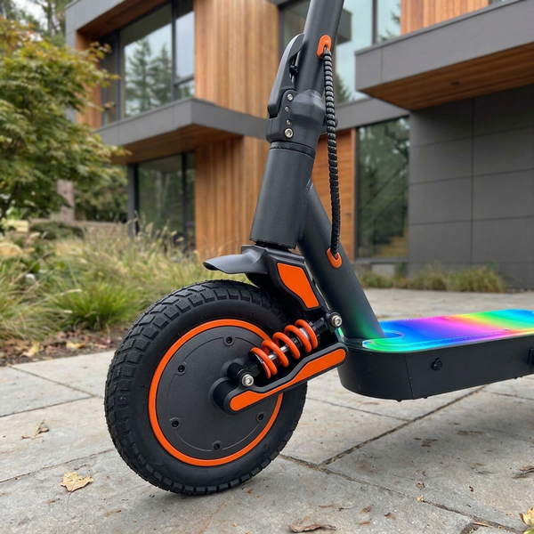 Електросамокат UMI RGB U9 Ultra S 10 дюймів 13АH 750W Black | передня амортизація 1U9Ultra фото
