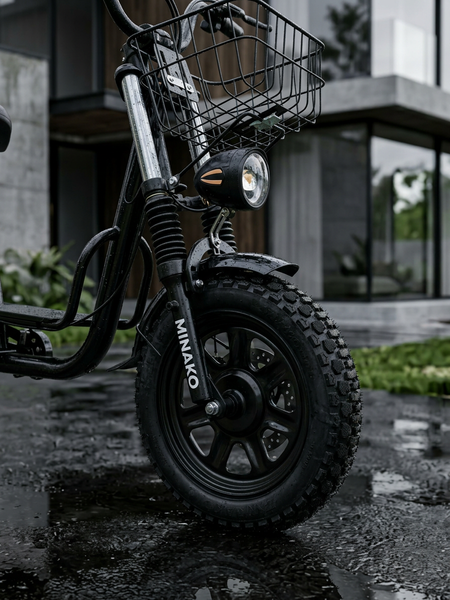 Електровелосипед MINAKO Monster PRO 1000W 60V 23Ah Чорний  9JKU123 фото