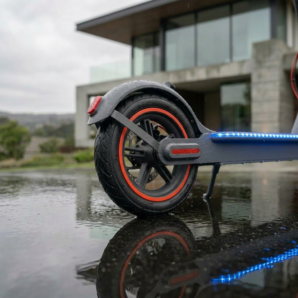 ТОПОВАЯ НОВИНКА!! Электросамокат Kugoo M365 PRO 4 Чёрный 12.4Ah 600Вт с RGB-подсветкой и мульти-режимами и передним амортизатором RGBKU3 фото