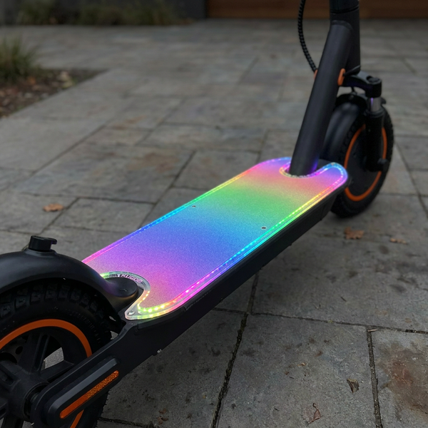 Электросамокат KUGOO U8 LED Max с передним и задним амортизатором и RGB подсветкой 2G-U8F фото