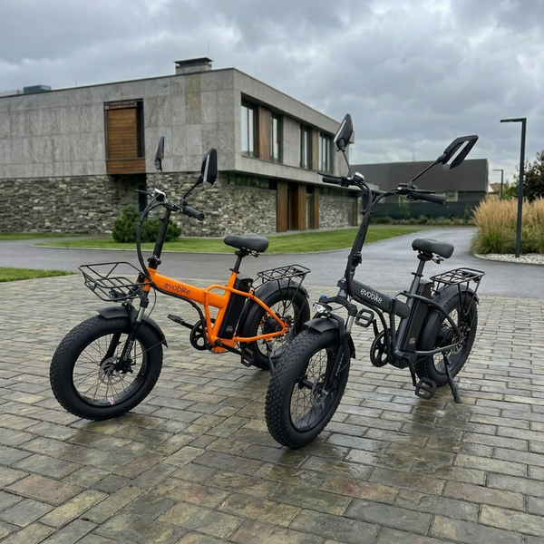 НОВИНКА 2026! Електровелосипед|Фетбайк| EVOBIKE Storm V8s 18Ah 1000W Помаранчевий 31ORS фото