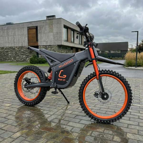 ТОПОВАЯ НОВИНКА! KUGOO Wish 01 ULTRA (2026)Оrange &mdash; Мощный Электровнедорожник с Мягкой Подвеской, NFC, 2900W, Аккумулятор 35Ah UW03 фото