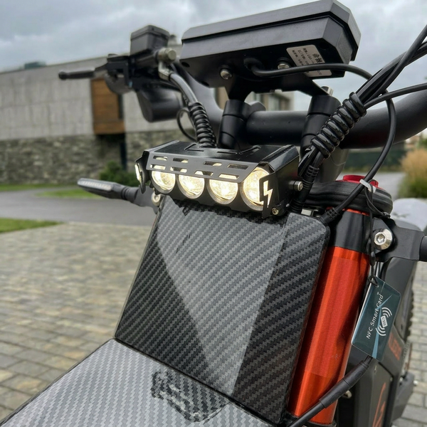 ТОПОВАЯ НОВИНКА! KUGOO Wish 01 ULTRA (2026)Оrange &mdash; Мощный Электровнедорожник с Мягкой Подвеской, NFC, 2900W, Аккумулятор 35Ah UW03 фото